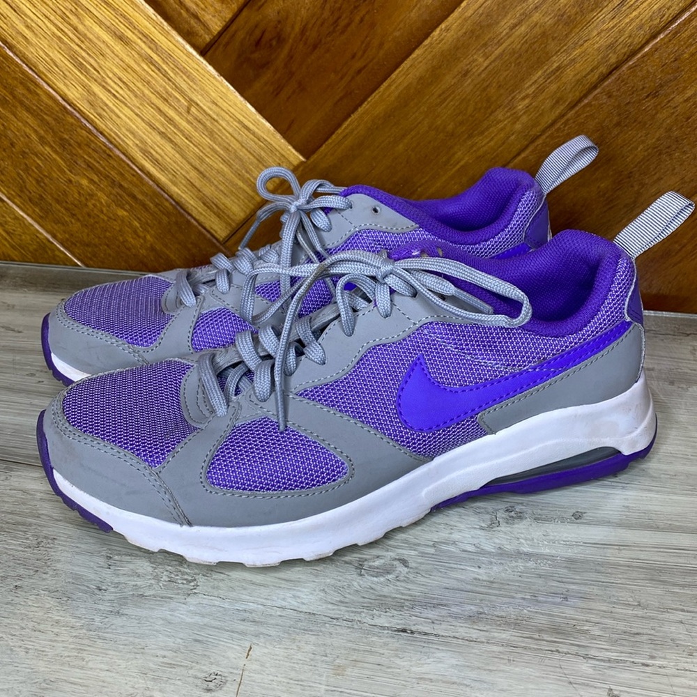 Nike Women's Air Max Muse Running Shoes Gray/Purple/Volt Size 8